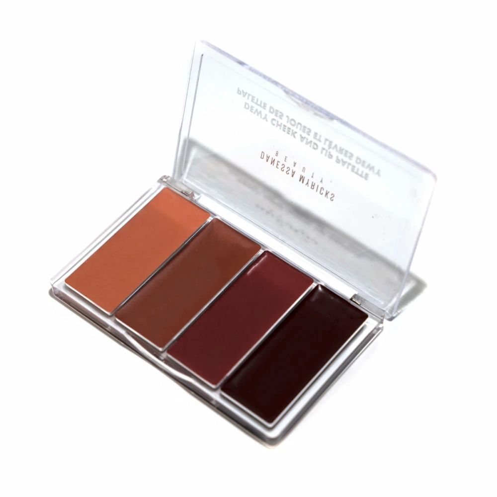Danessa Myricks Dewy Cheek & Lip Palette Dew It Undercover - Multi-use shades ideal for all skin tones - Product Only