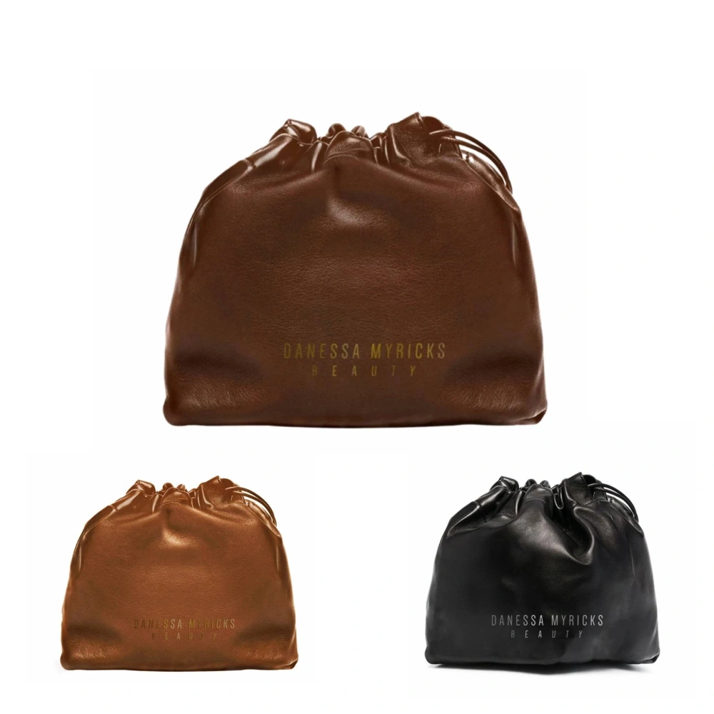 Danessa Myricks Vegan Leather Drawstring Pouch - Vegan Leather Drawstring Pouch - Product Only