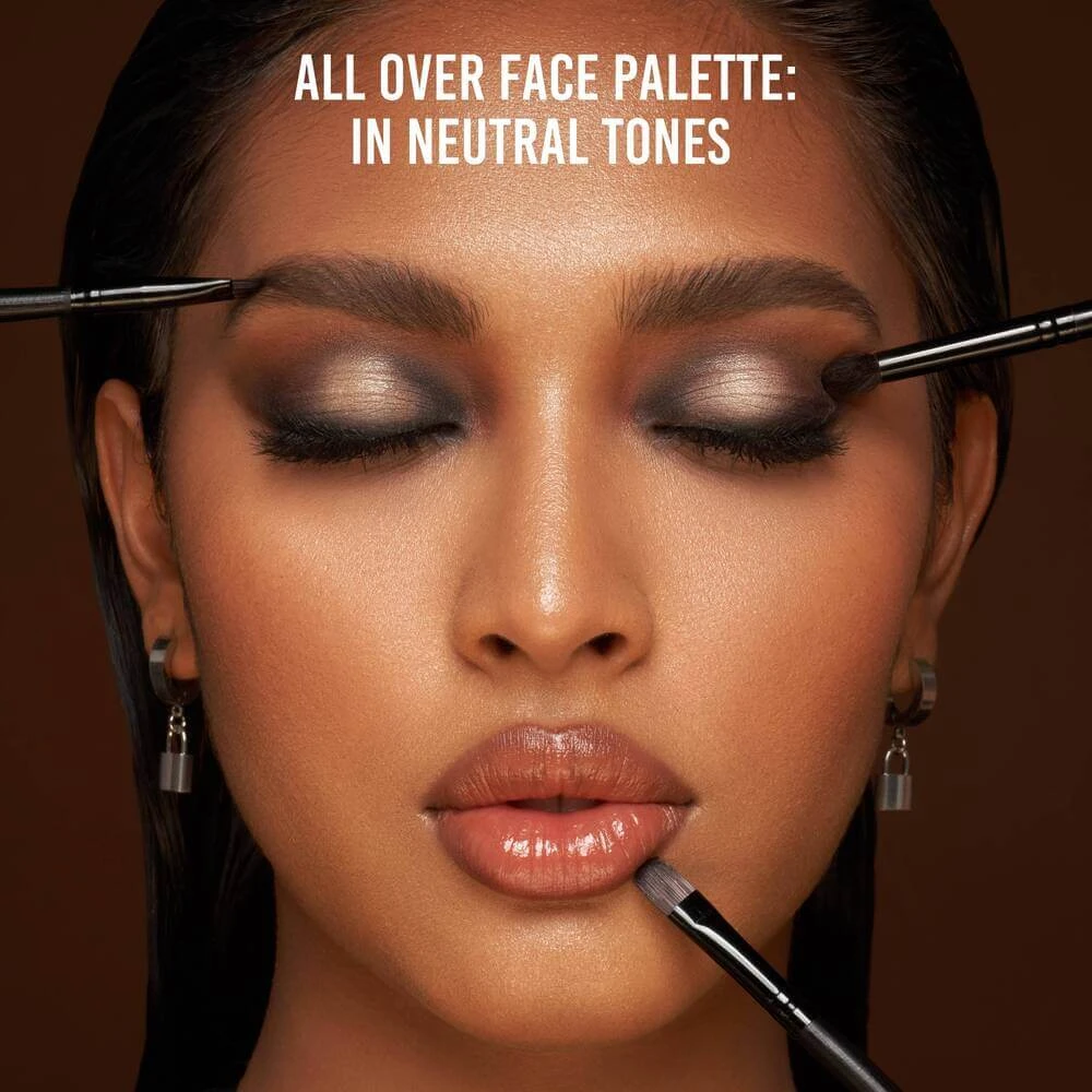 Danessa Myricks Groundwork Defining Neutrals - Multi-use nudes palette for eyes brows cheeks and lips - Hover
