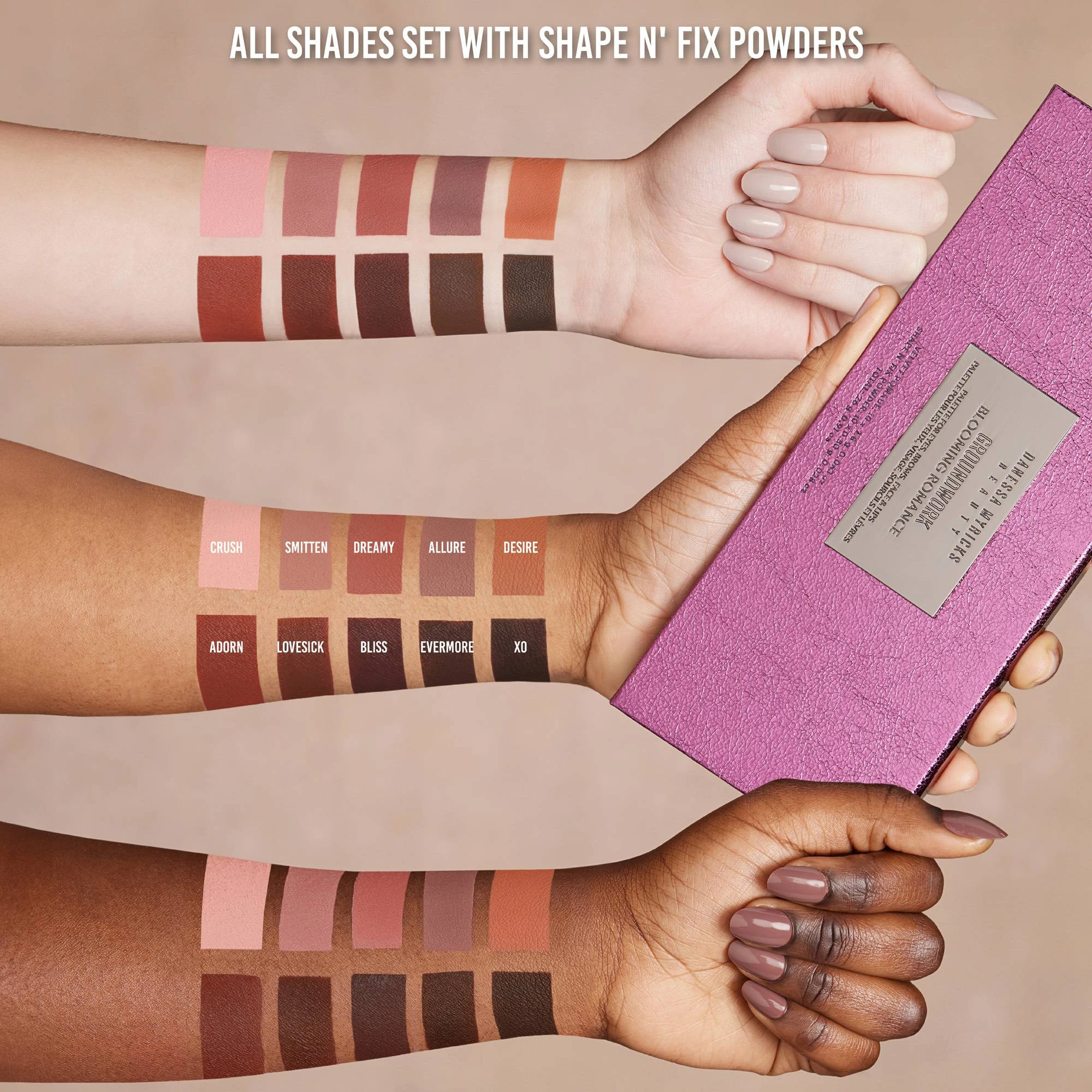 Danessa Myricks GROUNDWORK ブルーミングロマンス Groundwork Palette Blooming Romance - Eyeshadow Palette | Danessa