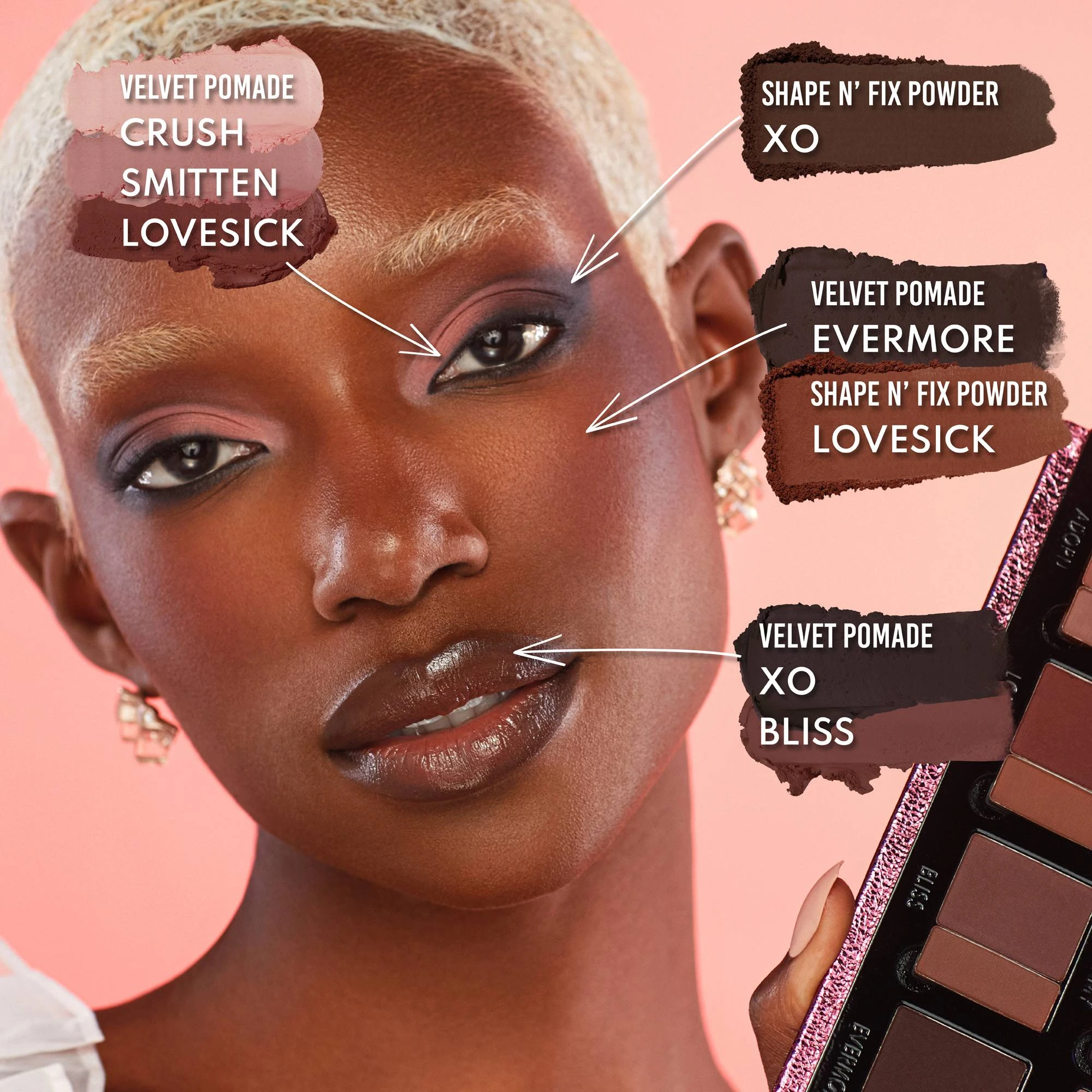 Groundwork Palette Blooming Romance - Eyeshadow Palette | Danessa