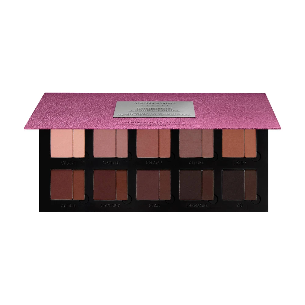 Danessa Myricks Beauty Groundwork Palette Blooming Romance - Palette For Eyes, Brows, Face & Lips - Product Only 1