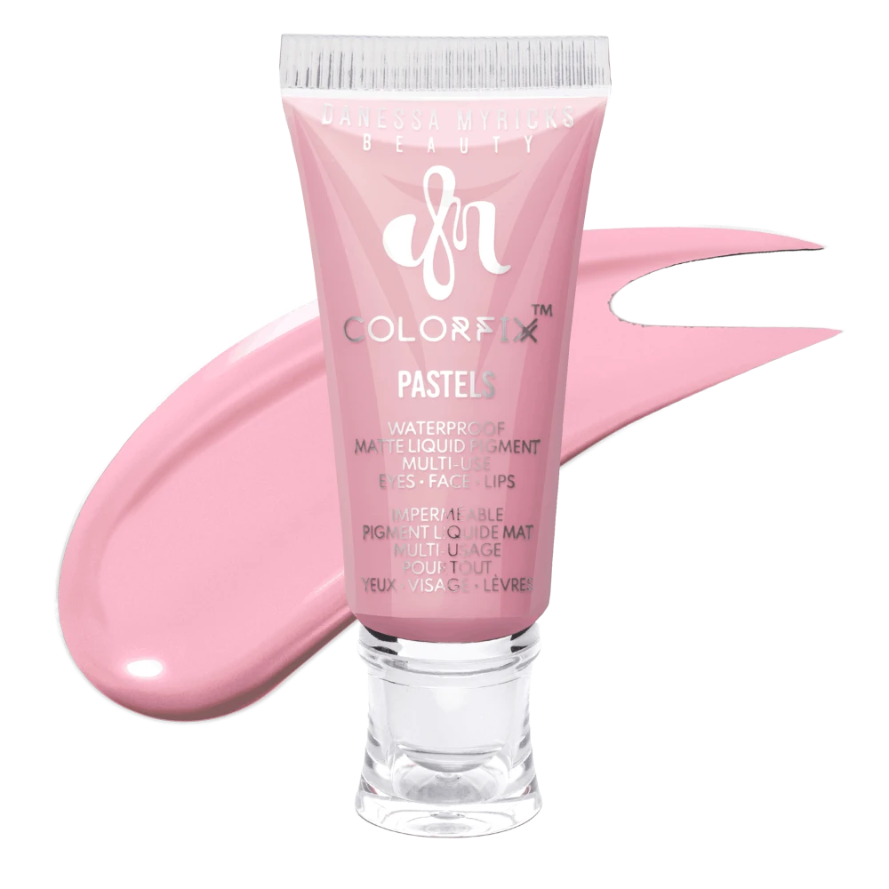 Danessa Myricks Beauty Colorfix Pastels Bunny - Soft Pink Pastel - Versatile Hybrid Cream Color - Product Only