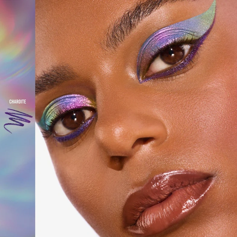 Danessa Myricks Infinite Chrome Pencils Rose Quartz - Coral pink and muted yellow