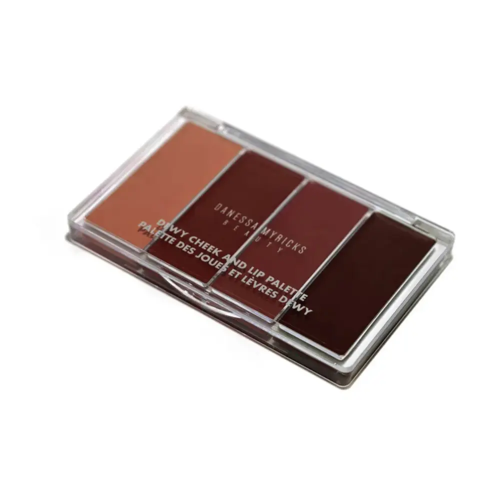Danessa Myricks Dewy Cheek & Lip Palette Dew It Undercover - Multi-use shades ideal for all skin tones - Product Only