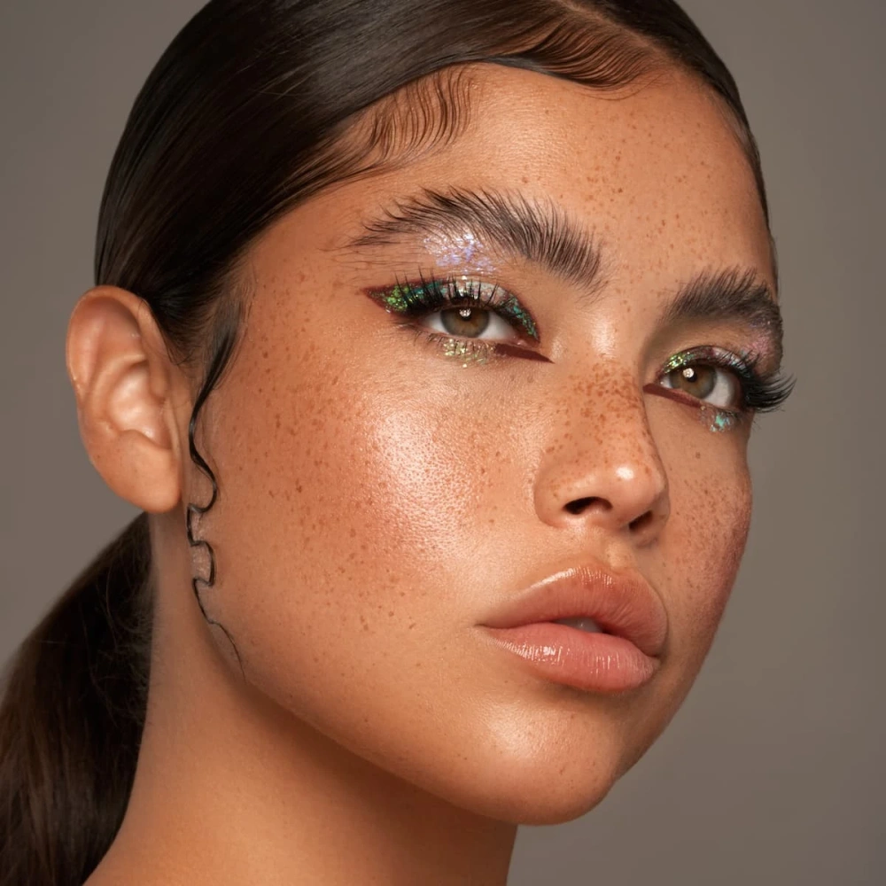 Infinite Chrome Flakes Strobe Light