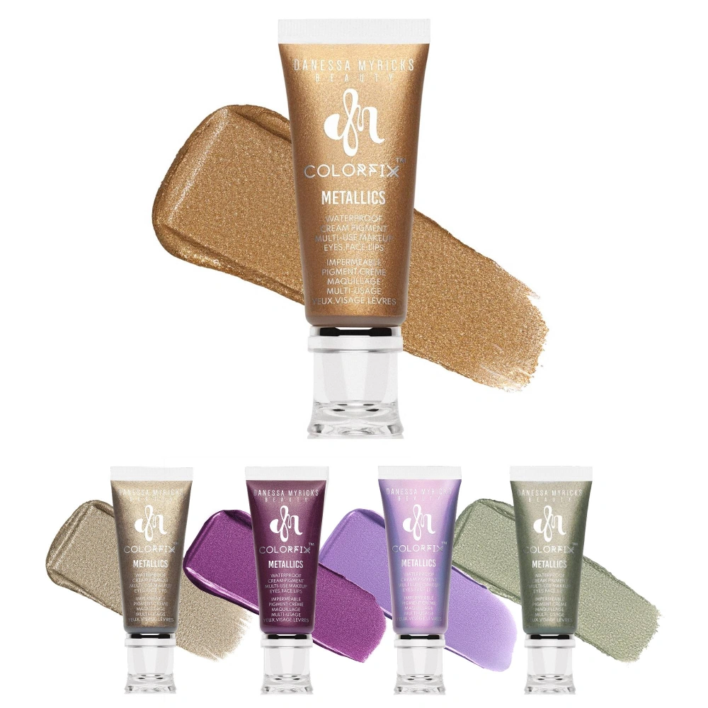 Danessa Myricks Colorfix Metallics - A long lasting, waterproof product available in a variety of metallic shades - Product Only