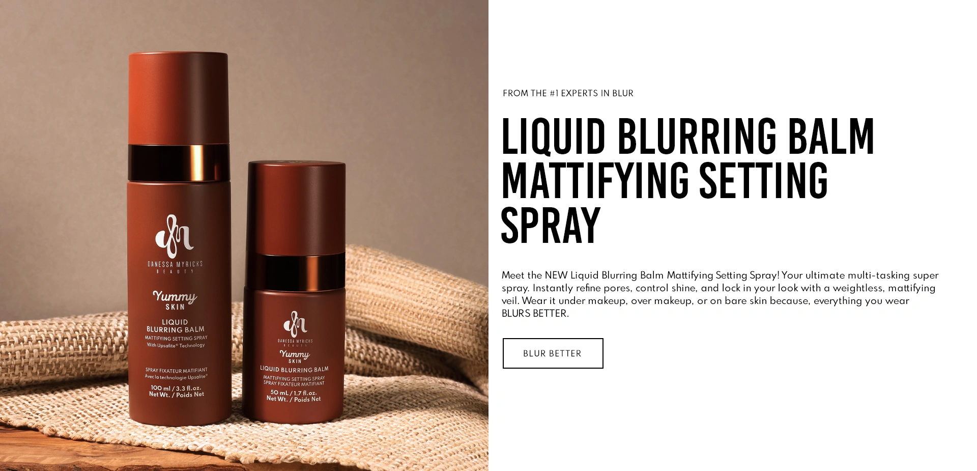 Bluring Balm Spray Launch - Full Size